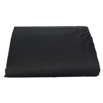 

All-Purpose Sofa Cover Polyester Dust Covers Black Double sewn 3 sizes