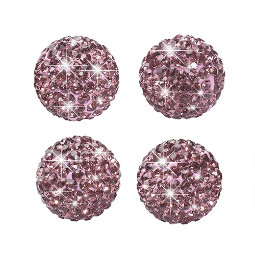 4 шт. колпачок клапана шины s Bling колпачок ступицы колеса Стайлинг Украшение колеса клапан пыли колпачок s - Цвет: Tire Valve Caps 5