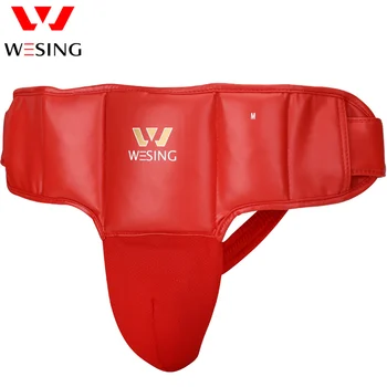 

Wesing Men Groin Guard Jockstraps Muay Thai MMA Martial Art Boxing Crotch Protector Training Protective Gears Equipment