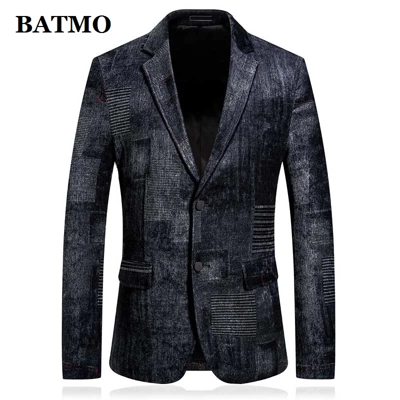 BATMO 2019 Новое поступление высокого качества Модный повседневный мужской блейзер