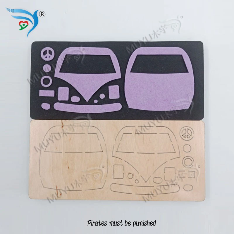 Mini Van новые деревянные высечки для скрапбукинга «Звездный Свет Thickness-15.8mm muyu MY2868