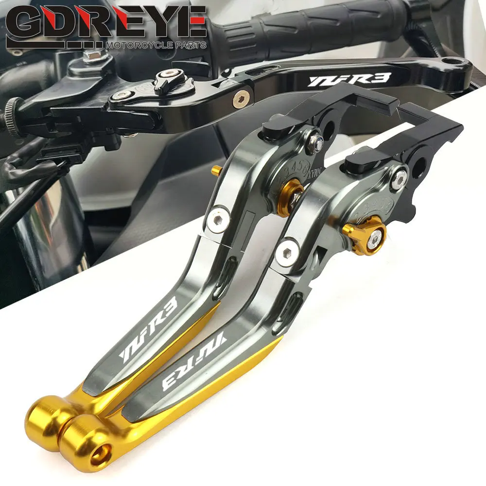 Для Yamaha YZF R3 YZF-R3 2015 2016 2017 2018 2019 аксессуары для мотоциклов Выдвижная сцепные рычаги