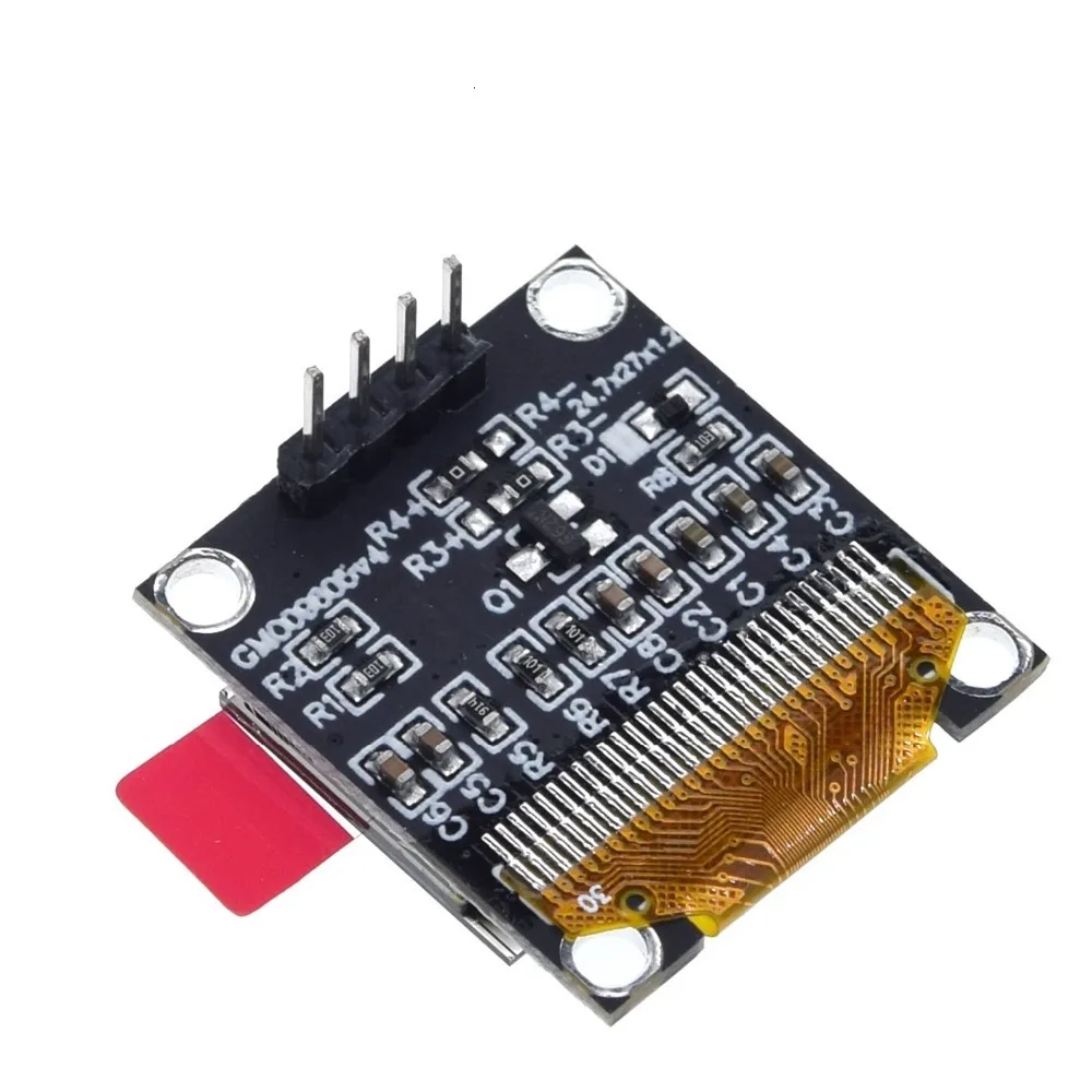 0,96 дюймовый oled IIC Серийный белый OLED дисплей модуль 128X64 IEC SSD1306 12864 плата с ЖК-экраном GND VDD SCK SDA для Arduino