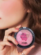  5 Colors Face Blush Mineral Pigment Blusher Powder Brozer Cosmestics Professional Blush Contour Shadow Palette Face Cosmetics 