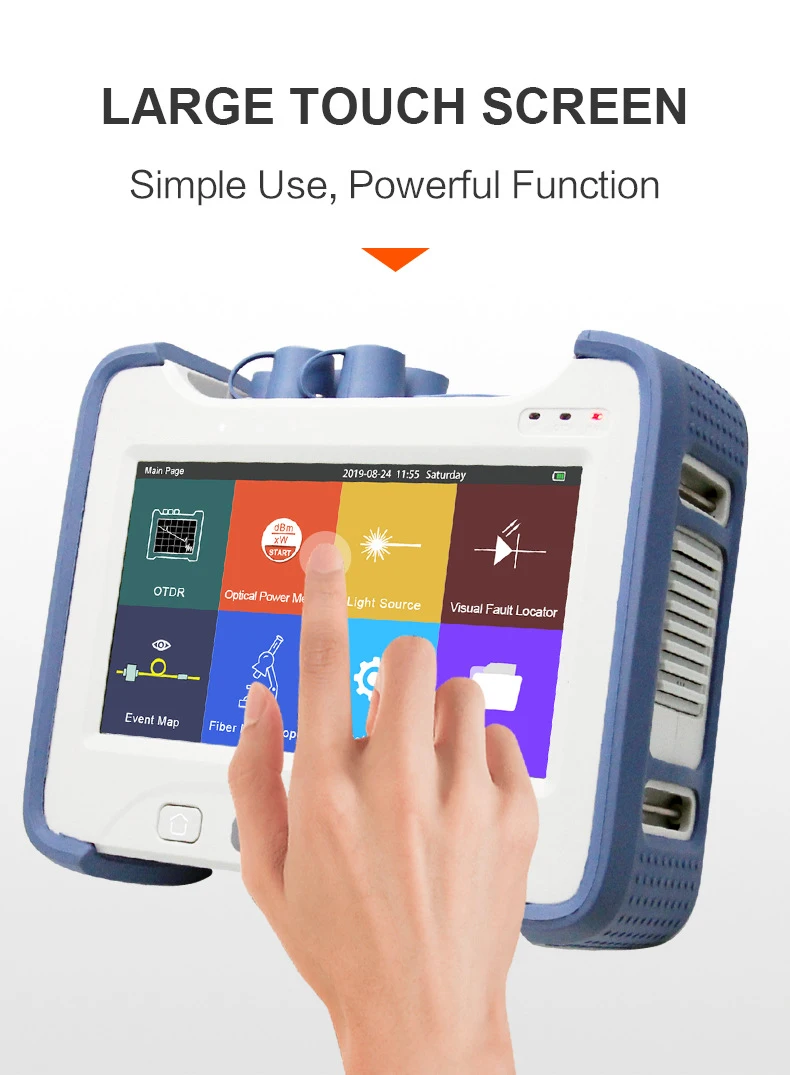 850/1300nm 1625nm OTDR Active Fiber Optic Tester