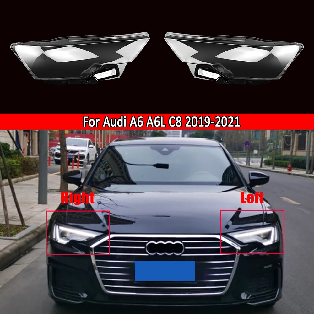 

Headlamp Lens Transparent Cover Lampshade Lamp Shade Lamp Glass Headlight Cover Shell For Audi A6 A6L C8 2019 2020 2021