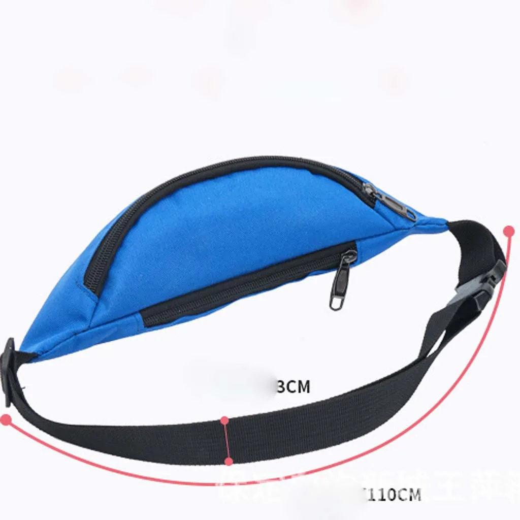 CONEED Fashion Waist Packs Unisex Pocket Outdoor Sports Messenger Shoulder Bag Pouch For Women Run Outdoor Sports Shoulder Bag 