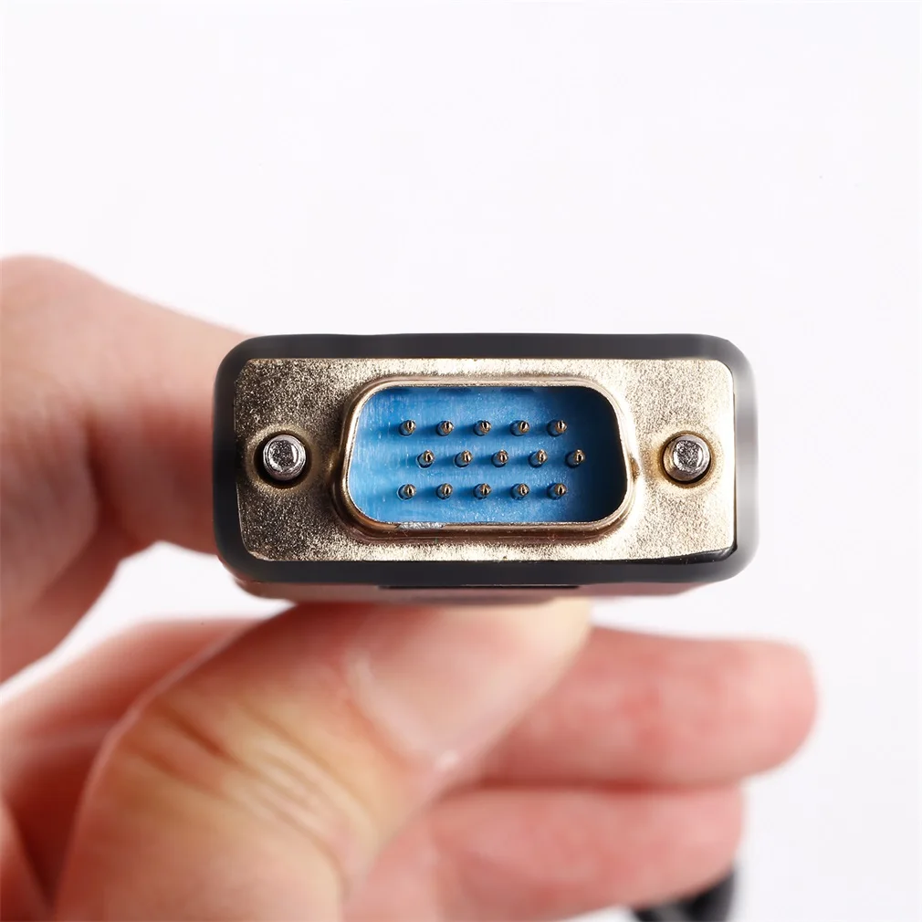LESHP 1,8 M 1920x1200 1080P DP(DisplayPort) Кабель VGA с разъемом «Папа-папа» золотой шнур с покрытием 6 футов для настольных или зеркальных дисплеев