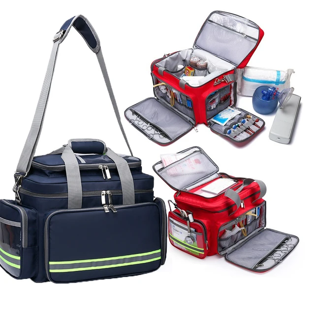 Reise tragbare Erste-Hilfe-Kit Outdoor-Camping Pille Beutel Medizin  Aufbewahrung tasche Familie Notfall medizinische Fall Zubehör Zubehör -  AliExpress