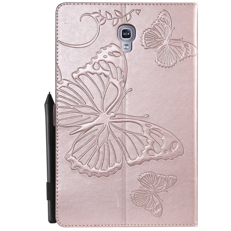 Wekays For Samsung Tab A2 10.5 Cartoon Butterfly Leather Case For Coque Samsung Galaxy Tab A 10.5 inch 2018 T590 T595 Cover Case