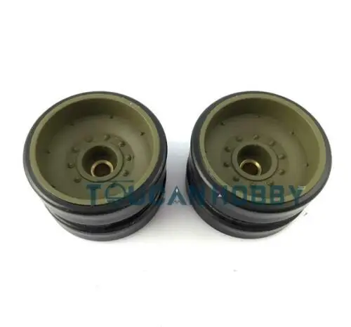 Henglong 1/16 USA M1A2 Abrams RC Tank 3918 Plastic Idlers Spare Parts Green TH05810 | Игрушки и хобби