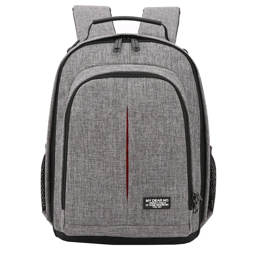 

Photo Camera Waterproof Backpack Video Shoulders Soft Padded Bag w/ Rain Cover Men Women Case Pack for Canon Nikon DSLR