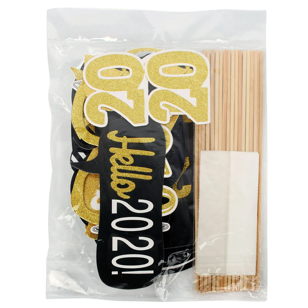 32pcs Happy New Year Photo Booth Props Christmas Decorations For Home New Years Eve Party Supplies Toys For Children