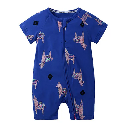 Летнее боди; детская одежда для девочек с короткими рукавами; Roupas de; Одежда для маленьких девочек; комбинезон для новорожденных; PQ131 - Цвет: Style 06