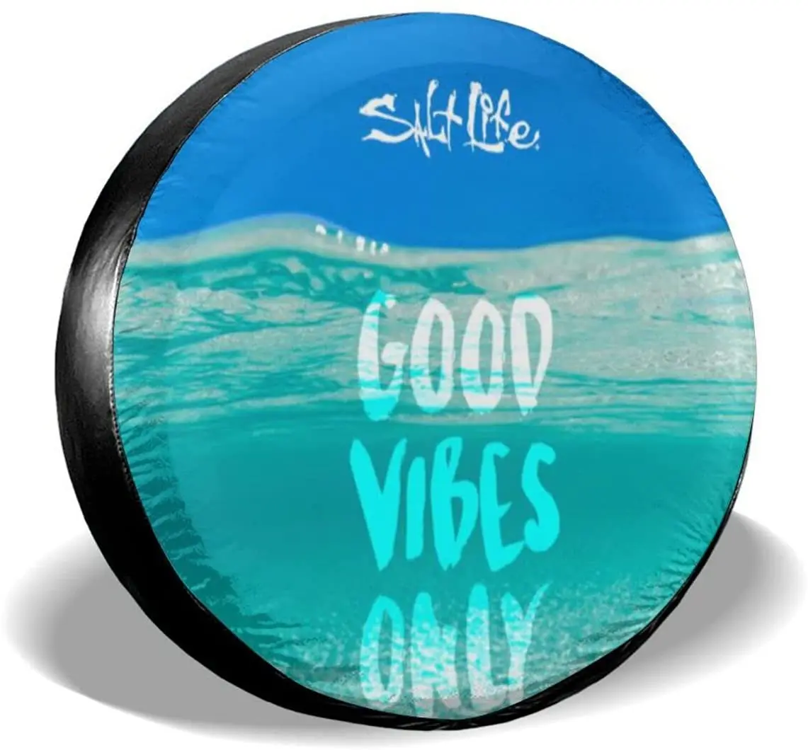Minxiang Good Vibes Only пляж цитаты соль запасная крышка шины автомобиля погодостойкие
