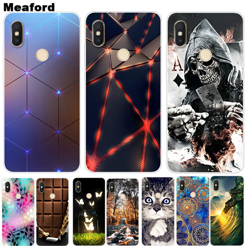 

Case For Redmi S2 Cover Soft Silicone Back Cover Phone Case on For Xiaomi Redmi S2 Case Redmi S 2 S2 5.99" RedmiS2 Case Funda