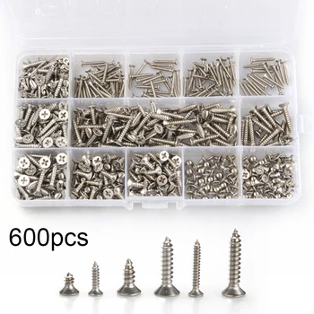 

Cross Flat Screw Set Countersunk Head Self Tapping Stainless Steel Repair Tools