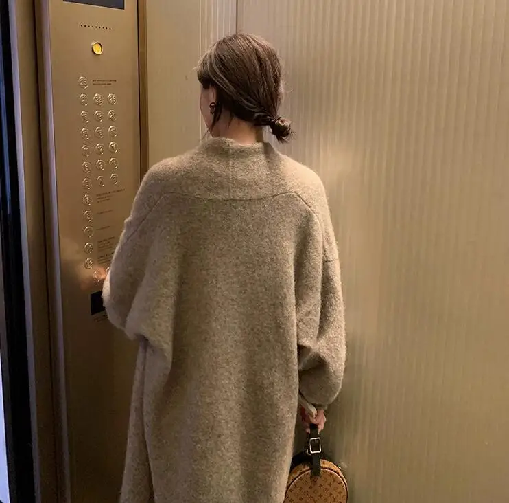 Mozuleva Elegant Long Sweater Cardigan Women Long Sleeve Oversized Ladies Outwear Jumper Coat Winter Open Stitch Sweater Coat Mozuleva Elegant Long Sweater Cardigan Women Long Sleeve Oversized Ladies Outwear Jumper Coat Winter Open Stitch Sweater Coat