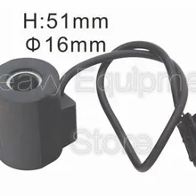 Катушка электромагнитного клапана 24V подходит для hyundai R210-5 R220-5 H: 51 мм D: 16 мм