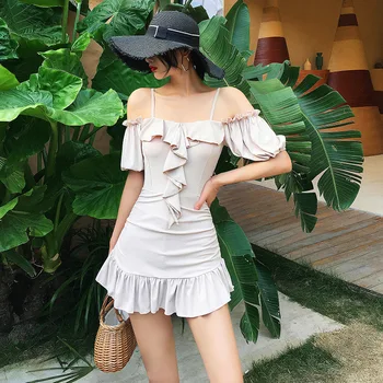 

Swimsuit Women's Beach Bath Suits One Piece Bikini Swimsuits Woman 2019 Swimwear For Women Bathing Suit New Sexy Female Block