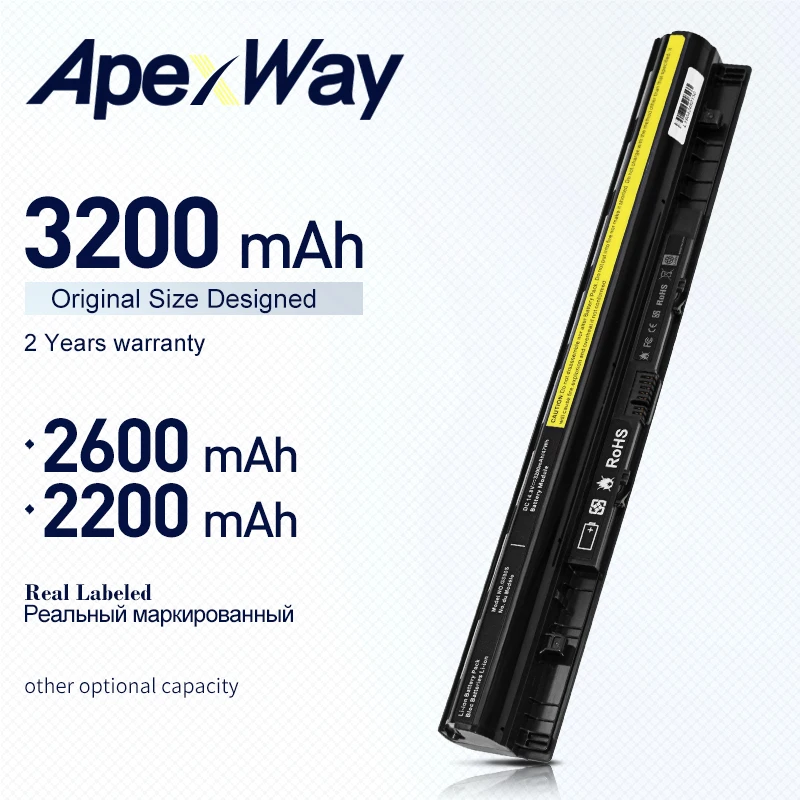 Аккумулятор для ноутбука 14 8 в L12M4E01 Lenovo G505s G500s Series IdeaPad Z710 G400s G410s S410p S510p L12L4A02 L12L4E01 4