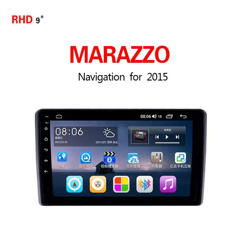 4G8core4G64G Lionet gps навигация для автомобиля Mahindra 9 дюймов RM3002X - Размер экрана, дюймов: 4G8core4G64G