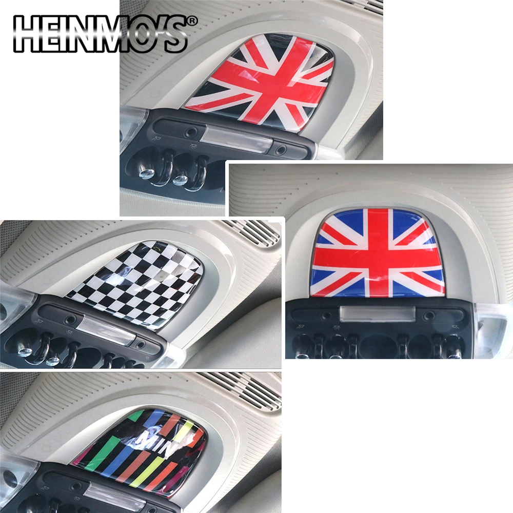 Светильник для чтения на крыше автомобиля, стикер для Mini Cooper JCW Clubman Countryman F54 F55 F56 F60, аксессуары для украшения интерьера автомобиля