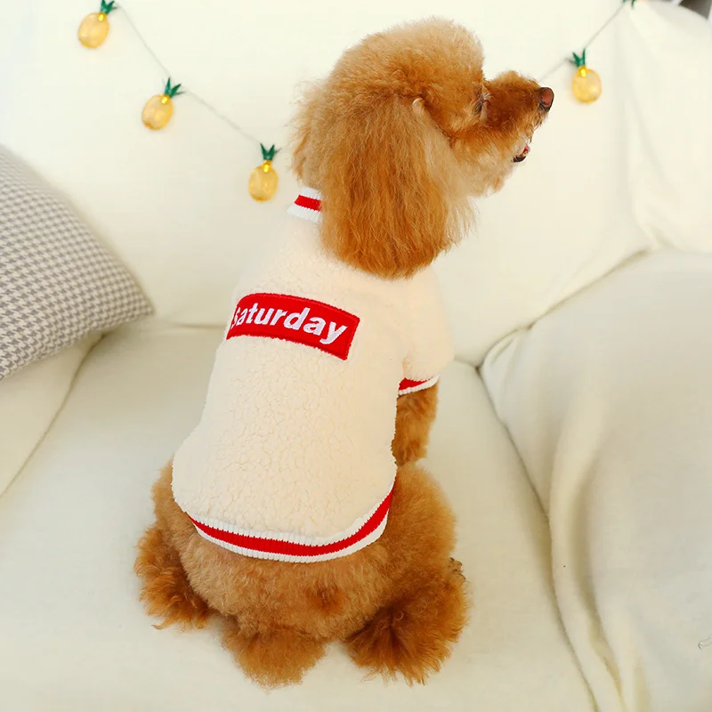 英文贴标羊羔绒圆领衫14