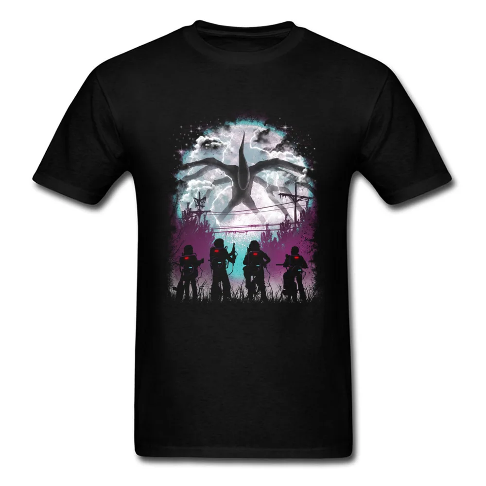 Something Strange T Shirt Crazy Tshirt Monster Men's T-shirts Summer Tops Alien Attack 3D Tees Crew Neck Pure Cotton Clothing |