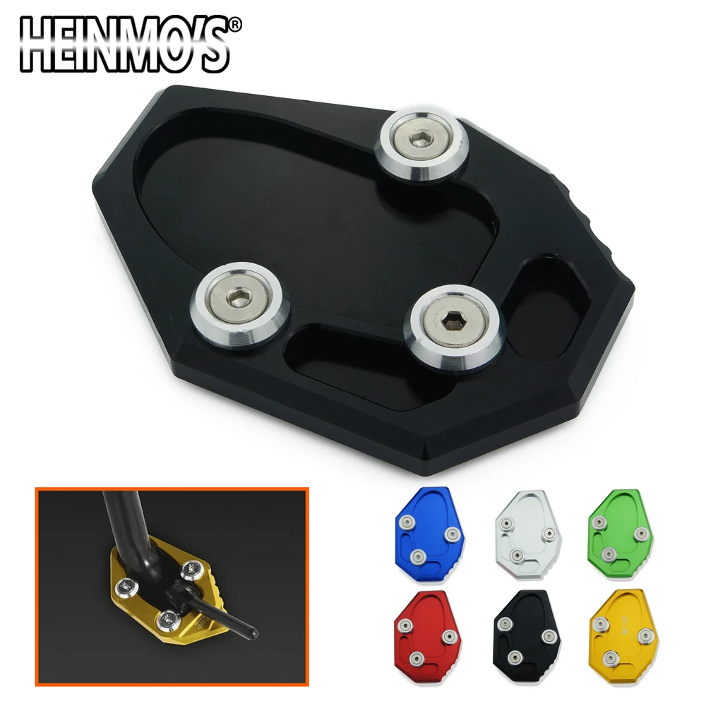 Выдвижная пластина Kickstand для Yamaha MT07 FZ07 2017 2016 2015 2014 увеличитель пластины XJ6 FZ6R Motor Foot