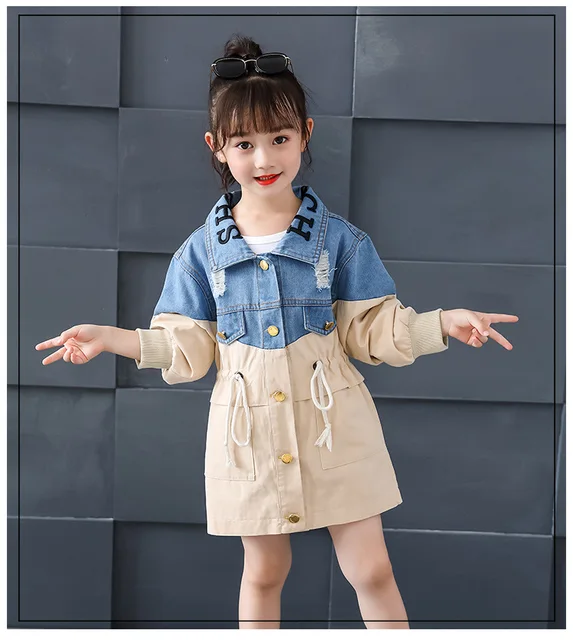 European & American Style Girls Denim Kids Jackets Boys With Tassels Spring  Fashion For Teens 4 13T Little Design Top For Baby Outwear 211011 From  Jiao09, $25.99