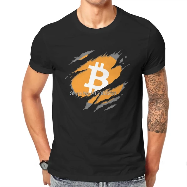 Cryptocurrency Crypto Miner Bitcoin BTC And Crypto Design TShirt Men Alternative Plus Size Punk T Shirt 1
