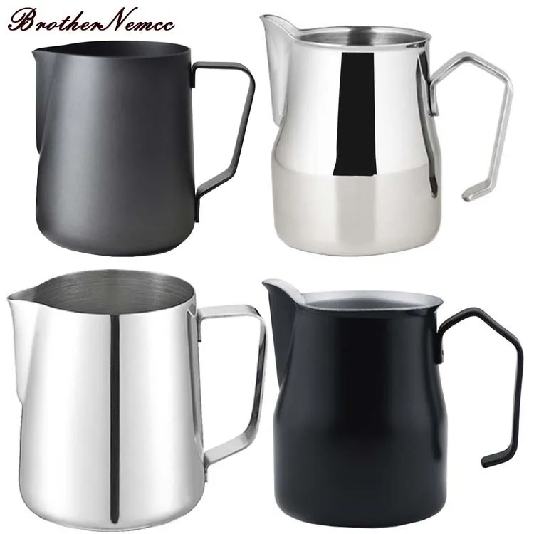 Stainless Steel Milk Jug Espresso Cups Art Cup Tool Barista Craft Coffee Latte Frothing Pitcher | Дом и сад