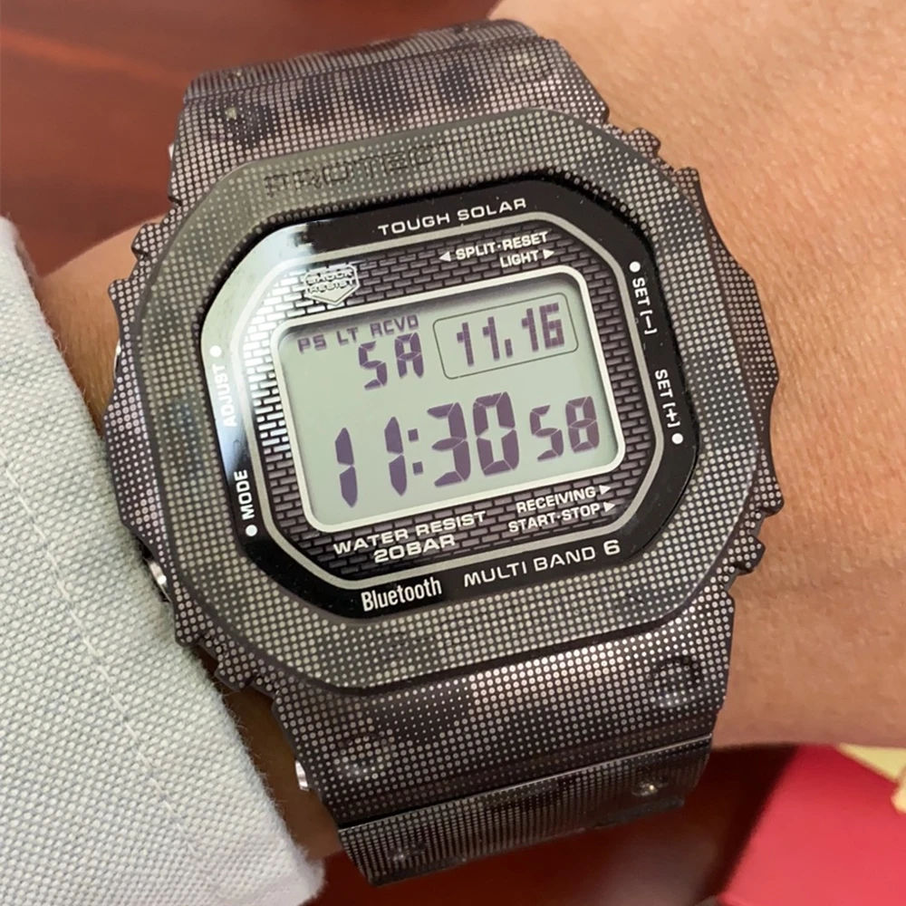 Металлический чехол для часов из титанового сплава DW 5600 DW5600 камуфляжный GW5000