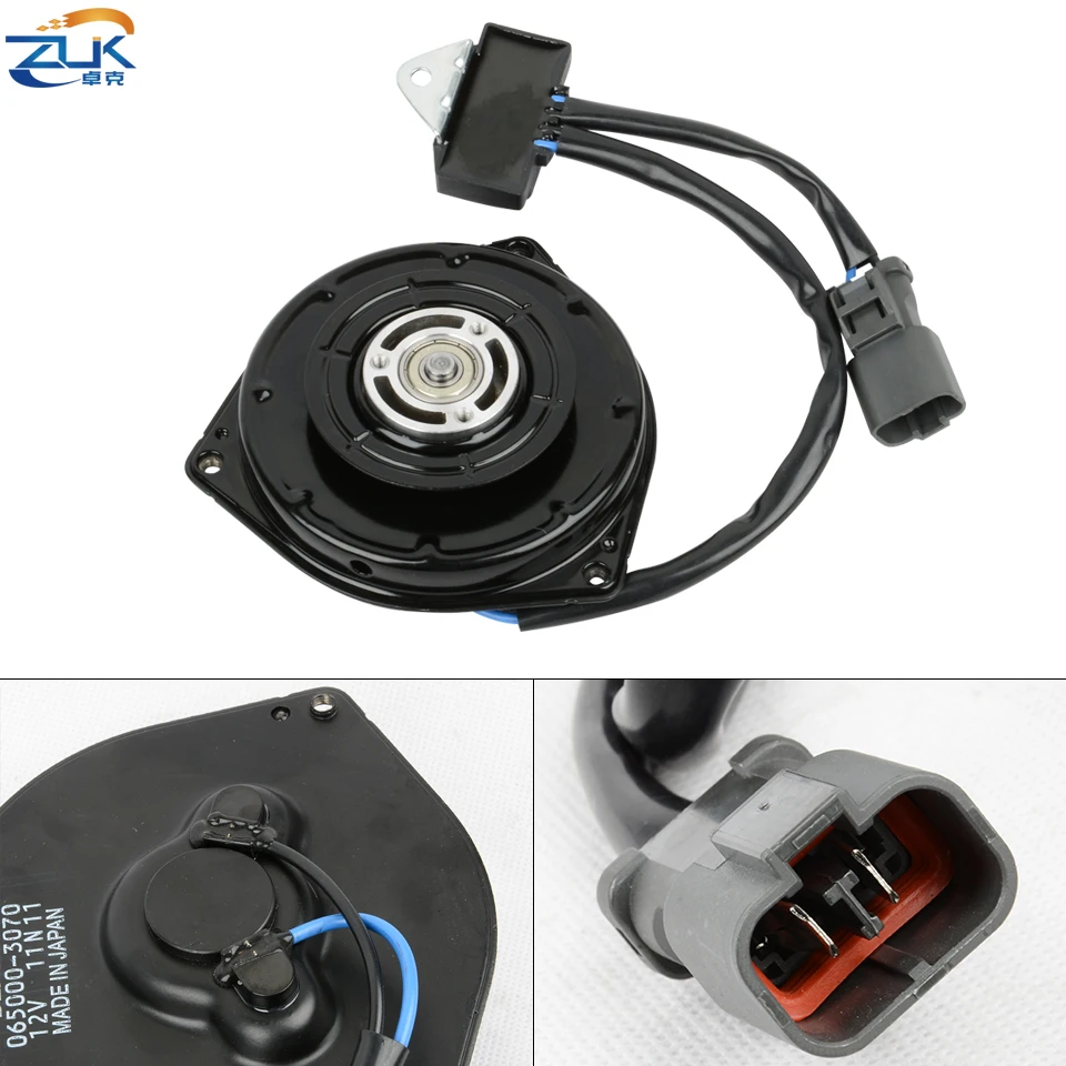 ZUK Cooling Fan Motor For HONDA FIT JAZZ 2005-2008 GD1/GD3 FIT SALOON 03-06 GD6/GD8 Civic 2006-2011 FA1 CRV 2007-2011 RE1/2/4 radiator fan control module