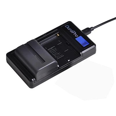 Комплект из 2 предметов 1800 мАч NP FM500H Камера Батарея+ зарядное устройство для lcd дисплея для sony NP-F550 F570 F770 F750 F960 F970 FM70 QM91D Батарея - Цвет: 1 Battery Set