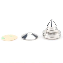 

HiFi Audio 4Sets 28x26MM Stainless Steel Speaker Spike Isolation Feet Cone Pad Amp CD DVD Player