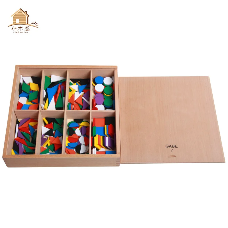  Children's early education educational toys series Fu's teaching aids Frobel teaching aid 15 pieces - 4000310259320