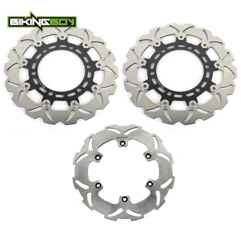 

BIKINGBOY Front Rear Brake Discs Disks Rotors For KTM 640 LC4 Adventure 04 05 06 07 2004 2005 2006 2007 640 LC4 Adventure R 2004