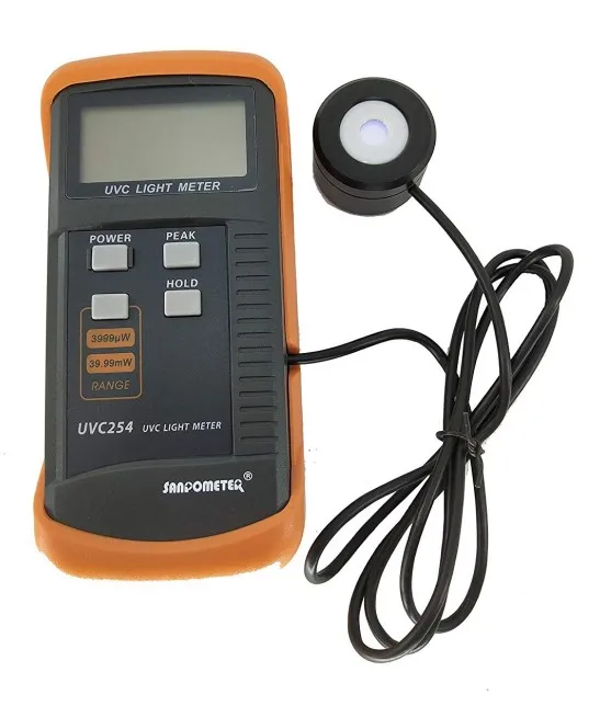 UVC254 UVC Light Meter Lux Meter for UV Radiation Intensity Measurement