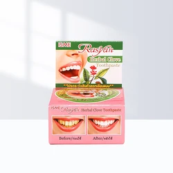 Dentes naturais branqueamento creme dental coco erva sabor hortelã forte fórmula gel branqueamento escova de dentes pó limpeza
