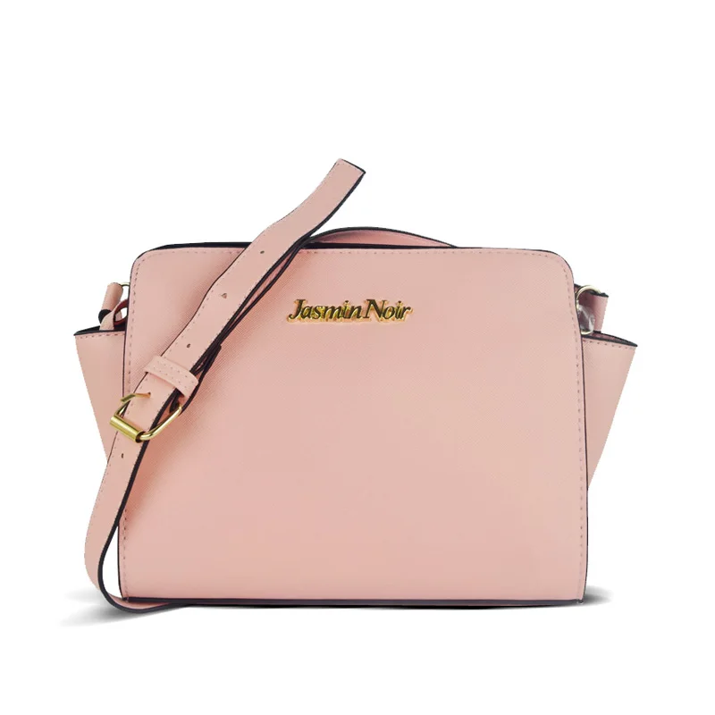 pink JASMIN NOIR Известная бренды Женщины Сумка Мода Сумка Дизайнер Сумочку Смайлик женские Сумки На Ремне сумки женские через плечо сумка почтальона сумочки - Цвет: pink