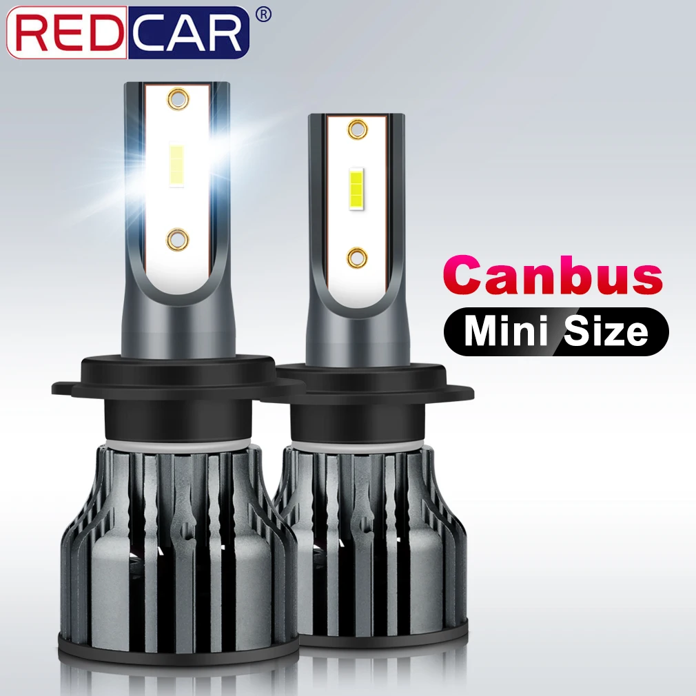 2 шт. Автомобильные светодиодные лампы H7 H4 H11 H1 H8 H9 9005 9006 HB4 9012 6000 | Автомобили и