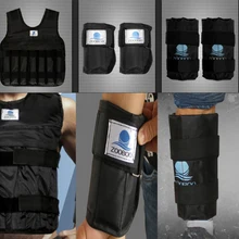 44LBS Регулируемый пустой жилет тренировки по боксу тренировочный жилет