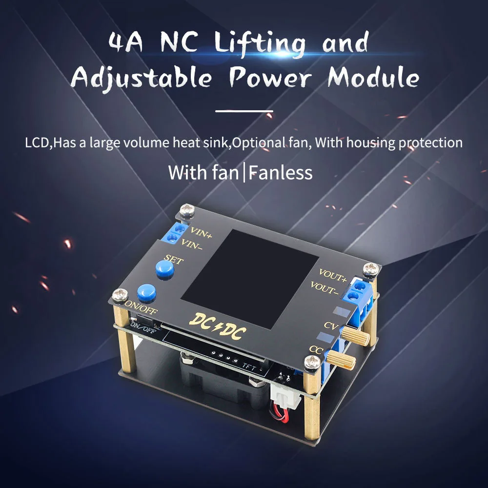 Автоматический понижающий преобразователь постоянного тока CC CV Регулируемый