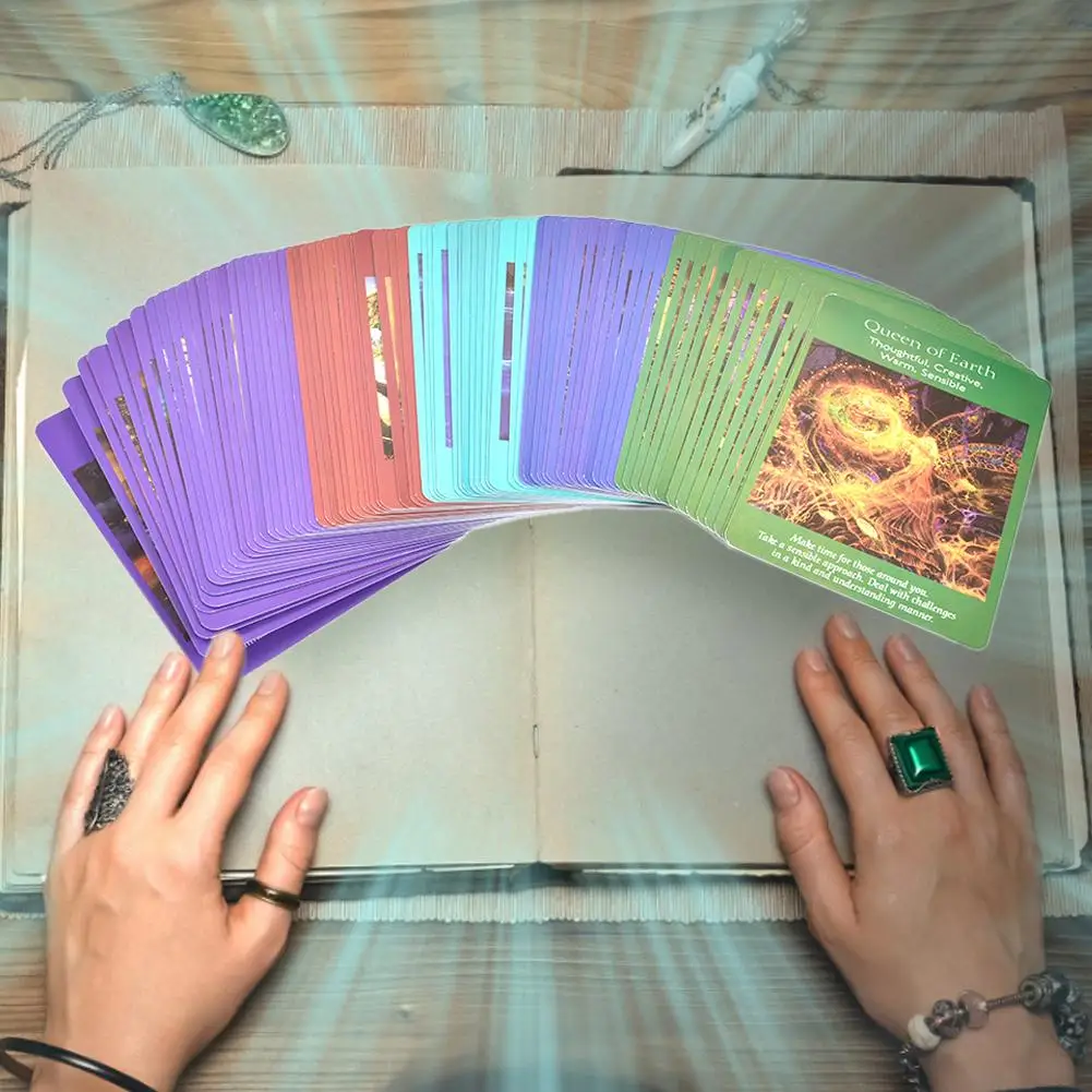 78 шт./Pak Angel Tarot Kaarten Dek настольная игра Карта Volledige Engels Вечерние игры Tafel Speelkaarten Familie