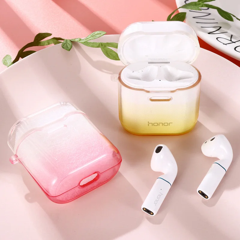 

Case For Huawei FreeBuds2 Case Candy Color Soft Wireless Bluetooth Earphone Cases For Huawei FreeBud 2 Pro Honor Flypods Cover