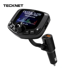 Multi-function Bluetooth Car Bluetooth Tansmitter Car MP3 Player 5V/2.4A Faster Charge Dual USB Car Charger FM Transmitter