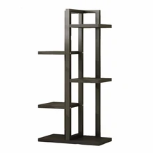 Цветок Airs многоярусная комната встроенный стеллаж балкон провинция пространство для земли твердой древесины рама