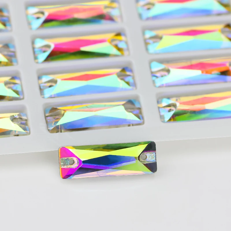 

2020 new rectangular glass rhinestone braided Rhinestone clothing diamond wedding decoration Dress Accessories